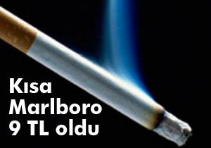 Sigaraya zam geldi