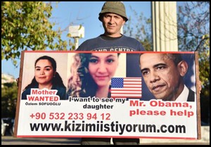 ABD'deki kızı için Obama'dan yardım istedi