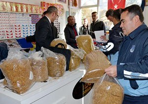 Kaçak sigara ve tütün operasyonu