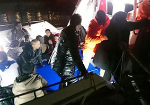 Kaş'ta 19 kaçak yakalandı