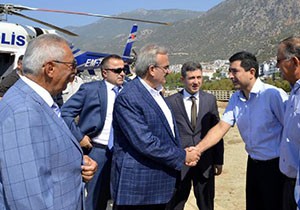 Antalya Valisi Karaloğlu Kaş'ta