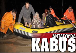 Antalya'da akşam kabusu
