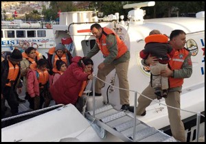 Kaş'ta Suriyeli kaçaklar yakalandı