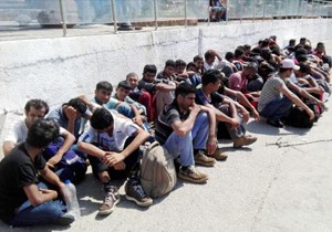 Manavgat'ta 55 kaçak yakalandı