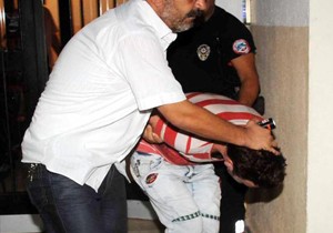 Sevgilisi ev bastı polis kurtardı