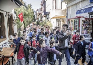 Büyükşehir'den öğrencilere Kaleiçi turu