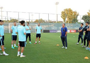 A Milli Futbol Takımı, Belek'teki ilk idmanını yaptı