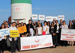 Kansere karşı bilgilendirildiler