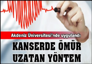 Kanserde hayat kurtaran cerrahi işlem