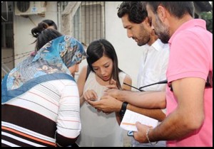 Genç kız kapkaççı kurbanı