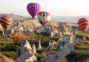 Balon uçuşları başladı