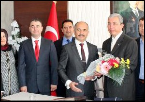 Öğretmenlerden Kaymakam Kara'ya ziyaret