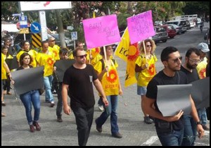 Ankara'daki saldırı Kaş ve Demre'de protesto edildi