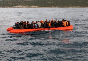 Kaş'ta Suriyeli kaçaklar yakalandı