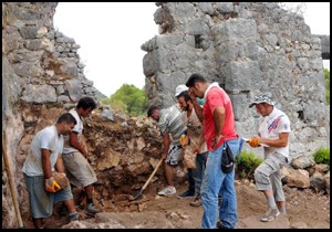 Myra'da arkeolojik kazılar başladı