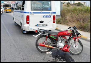 Manavgat'ta trafik kazası: 1 yaralı