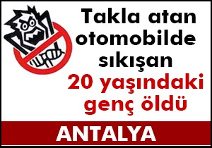 Manavgat'ta trafik kazası: 1 ölü