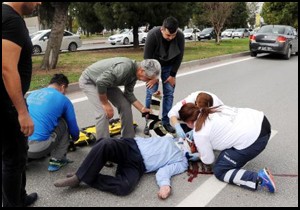 Antalya'da kaza