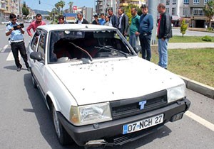 Gazipaşa'da kaza: 1 yaralı