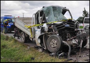 Manavgat'ta trafik kazası: 1 ölü