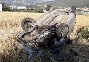 Kaş'ta kaza: 1 yaralı