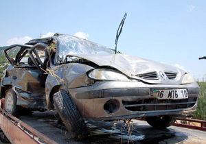 Akseki'de kaza:1 ölü