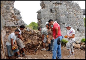 Myra da arkeolojik kazılar başladı