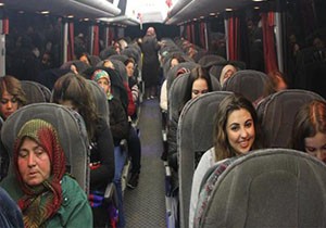 Kemerli kadınlar Ankara'ya gitti