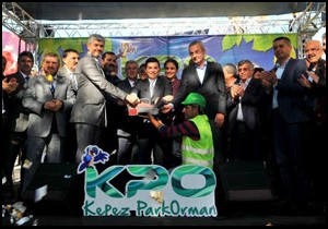 Kepez Park Orman'ın temeli atıldı