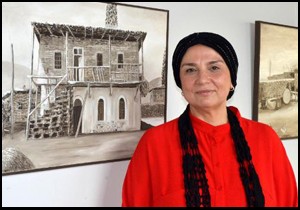 Kerpiç evler sergilendi