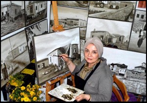 Kerpiç evlere son rötuş
