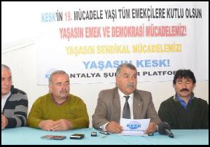 KESK: Eylemlerimizi ya engelliyor ya da saldırıyorlar