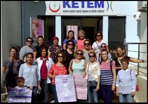 Kadınlar KETEM'i gezdi