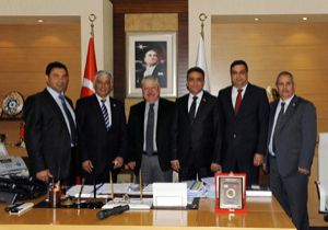 Kıbrıslı başkanlar Akaydın'ı ziyaret etti