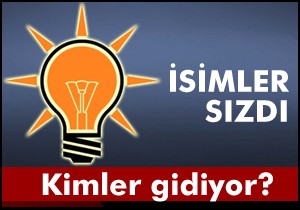 Kimler gidiyor?