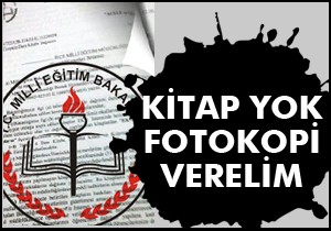 Kitap yok fotokopi dağıtın