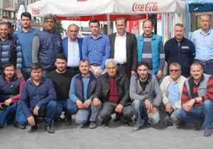 Serik'te klimacı esnafı buluştu