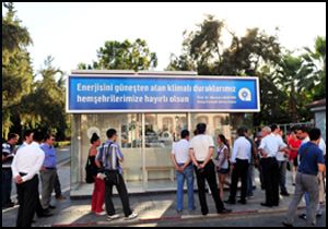 Klimalı durak 32'ye çıkacak