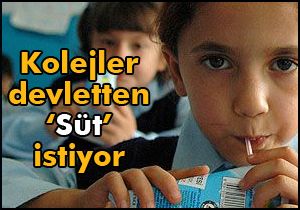 Kolejler devletten 'Süt' istiyor