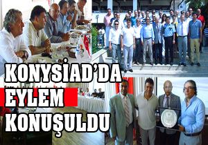 KONYSİAD'da spor ve eylem konuşuldu