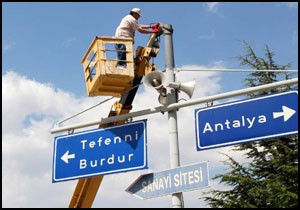 MOBESE kameraları bakımda