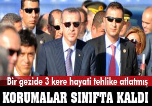 Başbakanın korumaları sınıfta kaldı