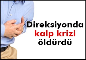 Direksiyonda kalp krizi geçiren besici öldü