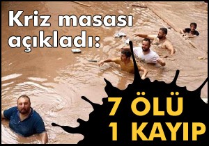 Artvin'de sel 7 can aldı, 1 çocuk kayıp