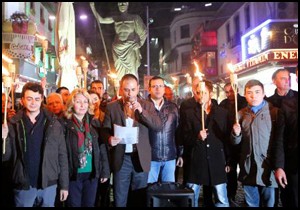 Devrim şehidi Kubilay Antalya'da anıldı