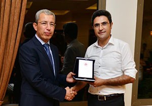 Kumluca'da hakimlere veda yemeği