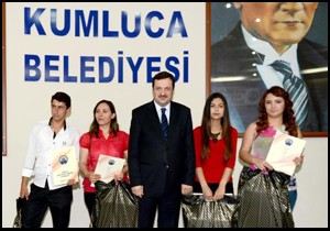 Açık lise mezunları diploma aldı