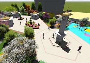 Kumluca'ya saat kuleli park yapılıyor