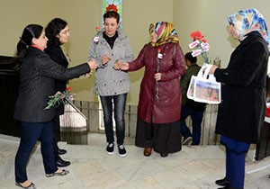 Kumluca'da Kadınlar Günü etkinliği