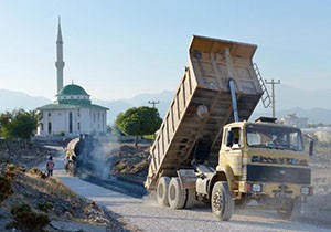 Kumluca'da 40 kilometre asfalt çalışması yapıldı